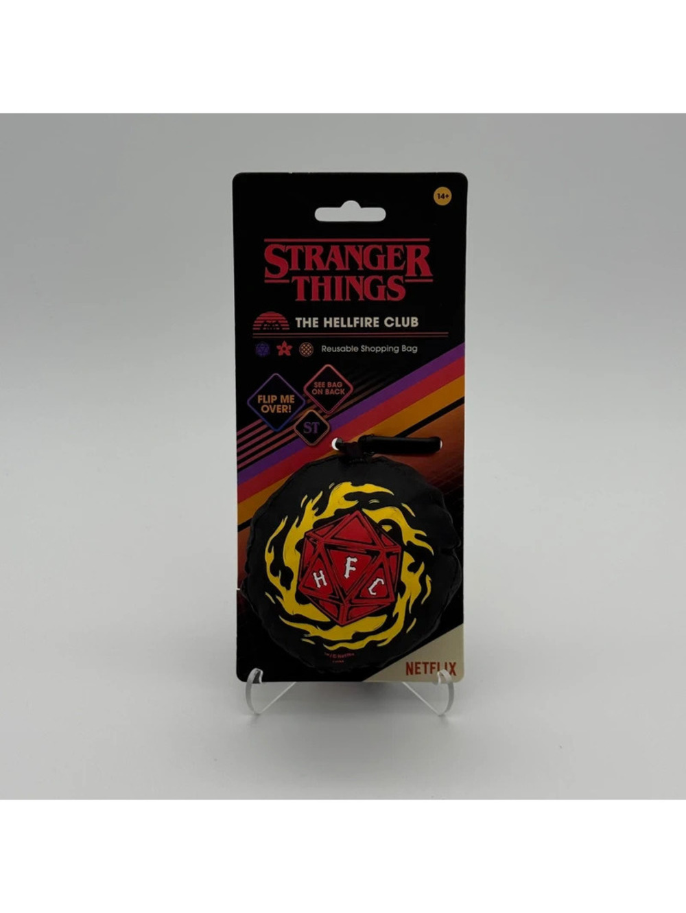 Stranger Things Reusable Tote Bag The Hellfire Club